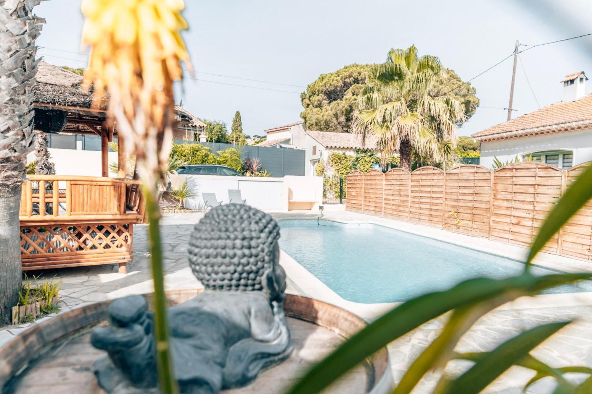 Ferienhaus Reve D'azur, 2 Chambres, Maison Julia En Bord De A La Nartelle, Piscine Partagee, Parking & Terrasse Bbq, Wifi Et Draps Inclus A Pied