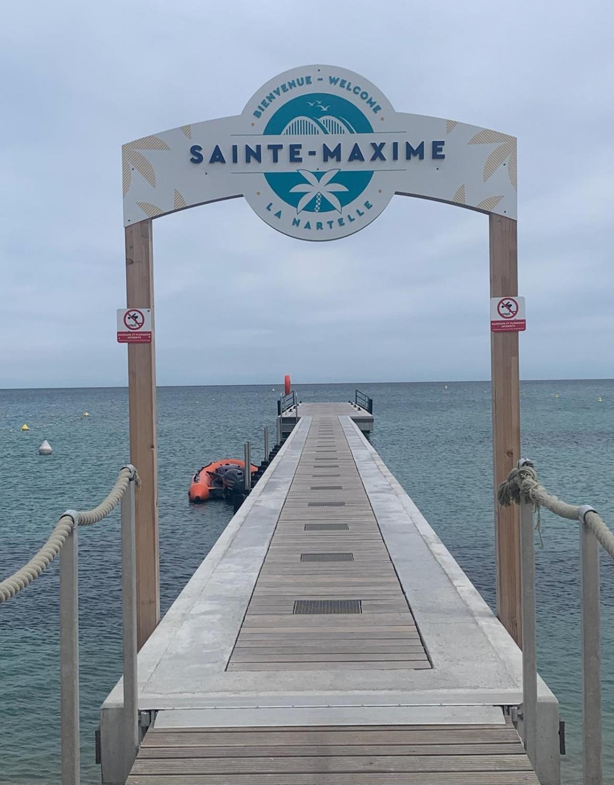 Reve D'azur, 2 Chambres, Maison Julia En Bord De A La Nartelle, Piscine Partagee, Parking & Terrasse Bbq, Wifi Et Draps Inclus A Pied Ferienhaus Sainte-Maxime